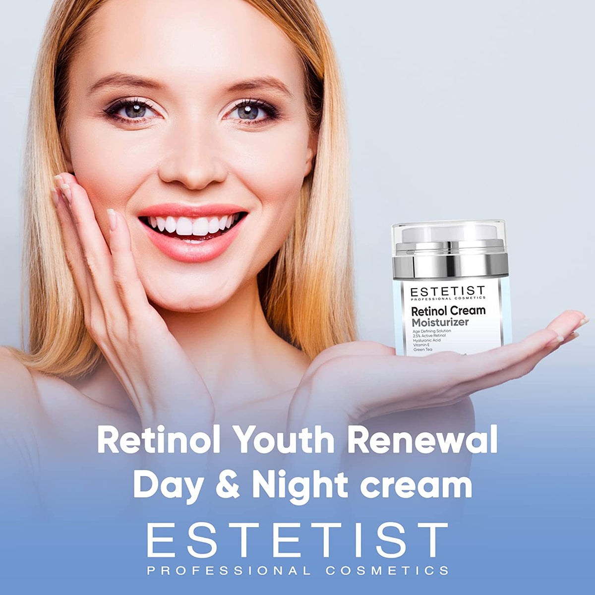 Organic Retinol Cream - Anti Aging And Fine Lines Treatment freeshipping - ESTETIST LLC