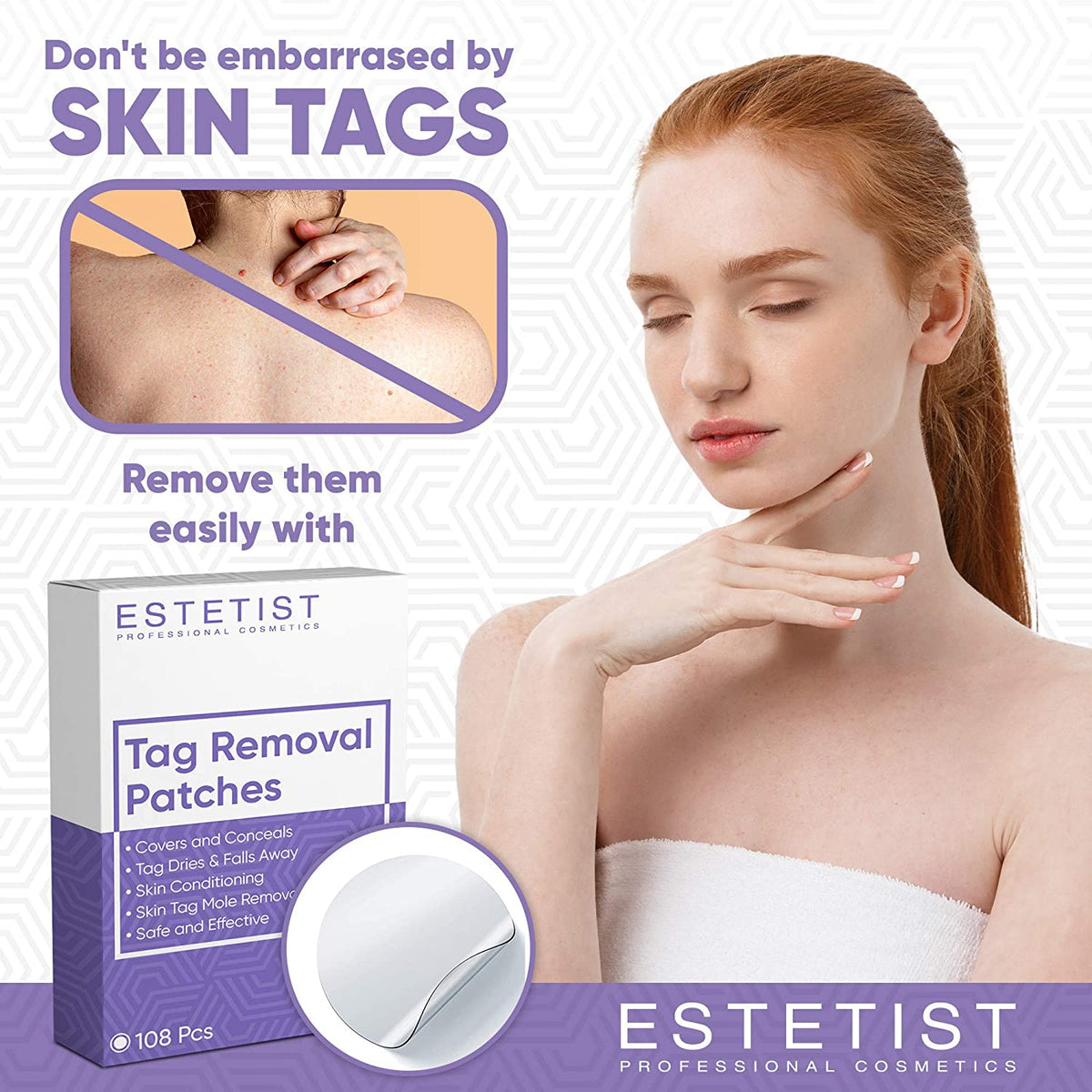 Tag Removal Patches - Wart and Acne Remover freeshipping - ESTETIST LLC