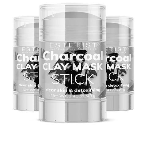Charcoal Clay Mask Stick Set - Clear Skin & Detoxifying
