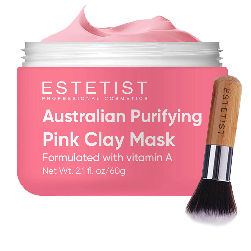 Australian Purifying Pink Clay Mask - Blackhead Remover